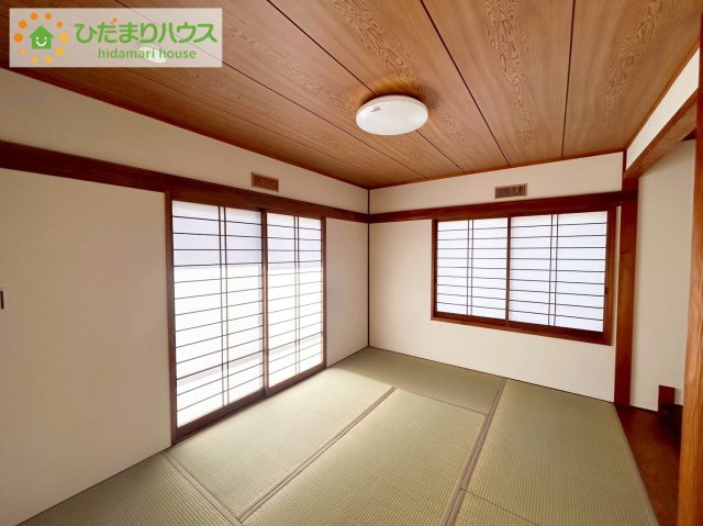 日立市金沢町6丁目　中古戸建の和室|小さなお子さまのいる方におすすめ！リビング横の和室でお子様が遊んでる様子も確認できます(^^)/