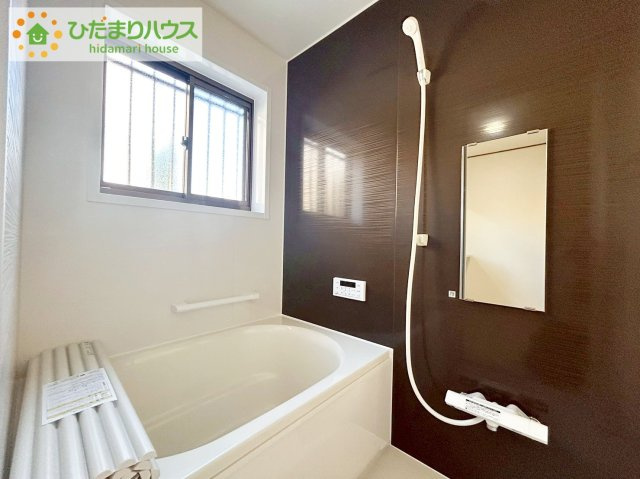 日立市金沢町6丁目　中古戸建の浴室|半身浴もゆっくり楽しめる広々浴室(^^♪