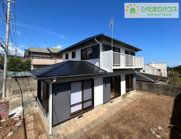 日立市金沢町6丁目　中古戸建の外観|白を基調とした明るい印象を受ける外観です！