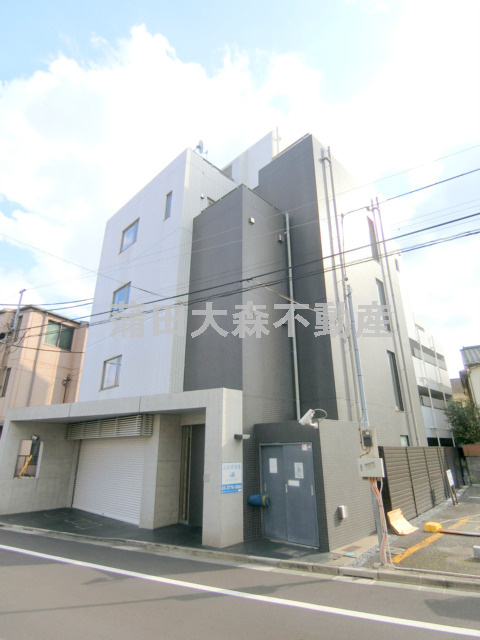 La casa di junoの外観|2010年3月築　RC鉄筋コンクリート造地上5階建て総戸数18戸のペット可賃貸マンション　JR京浜東北線蒲田駅徒歩圏内の東京都大田区新蒲田3丁目　東急池上線蓮沼駅最寄り、東急多摩川線矢口渡駅も徒歩圏内