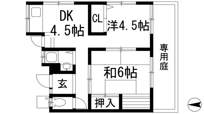 【間取り】 | テラス八重
