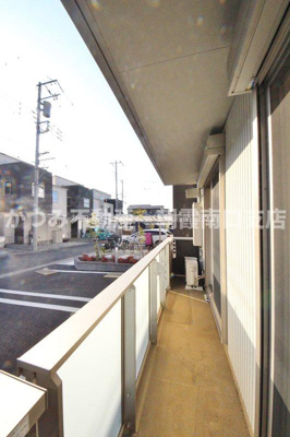 【バルコニー】 | ヴィレッジグリニッジⅢ（D-ROOM） | 他号室参考写真