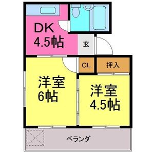 【間取り】 | 宏陽ハイツ