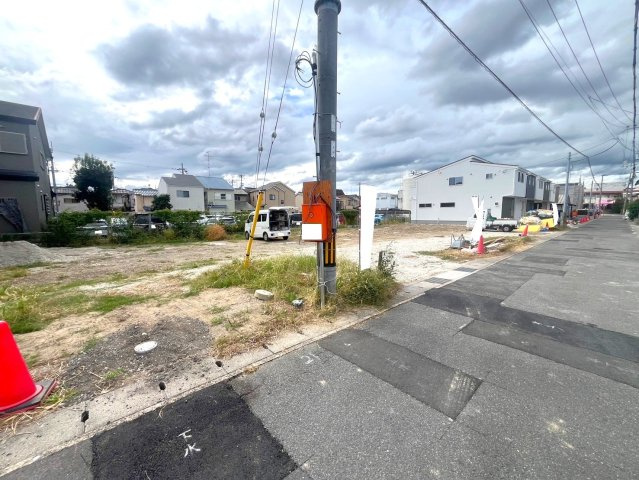 京阪本線『淀』駅まで徒歩８分♪お財布にも優しいオール電化４ＬＤＫ住宅◎伏見区淀下津町１期の外観|外観(２０２４年１０月撮影)
現状建築中