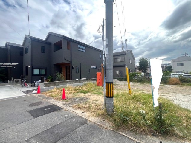 京阪本線『淀』駅まで徒歩８分♪お財布にも優しいオール電化４ＬＤＫ住宅◎伏見区淀下津町１期の外観|外観(２０２４年１０月撮影)
現状建築中