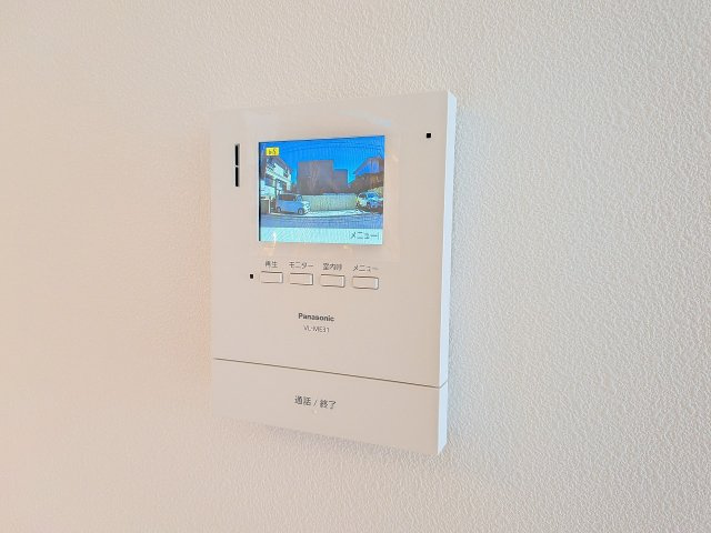 八王子市　丸山町　新築一戸建てのセキュリティ|～TVモニター付インターホン　訪問者の確認に便利です～