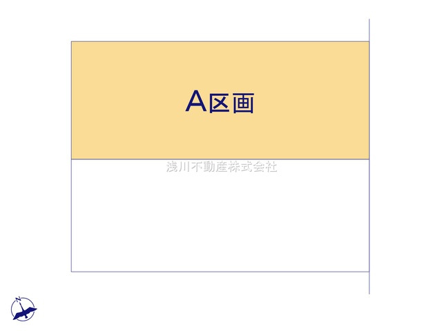 八王子市　丸山町　建築条件付き売地　の区画図|～全2区画の売地です～