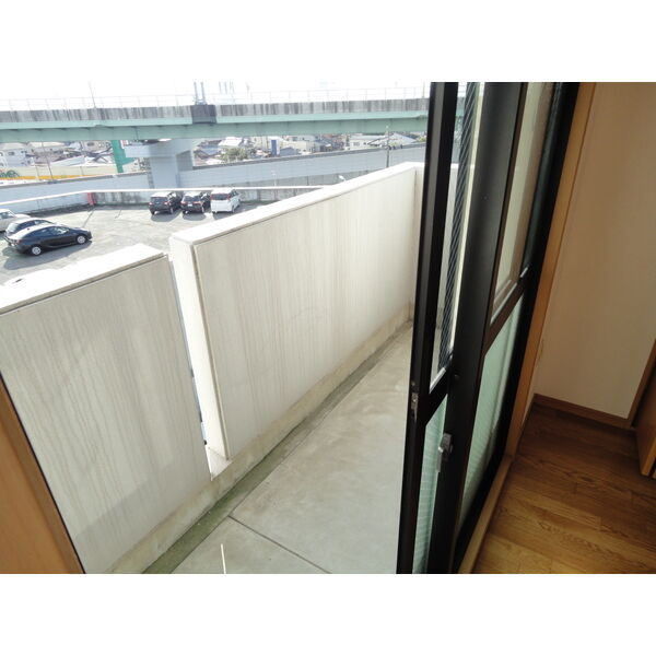 ライラックウインドのバルコニー