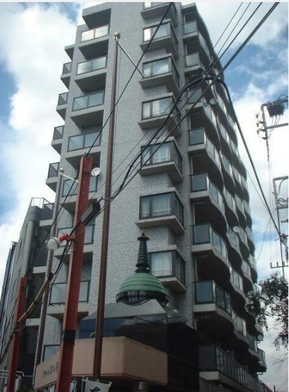 中野区弥生町１丁目の賃貸マンションの外観