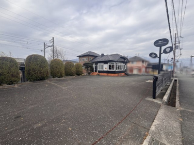 【駐車場】 | 大津市和邇今宿675-8　店舗付き住宅 | 2025年02月　撮影