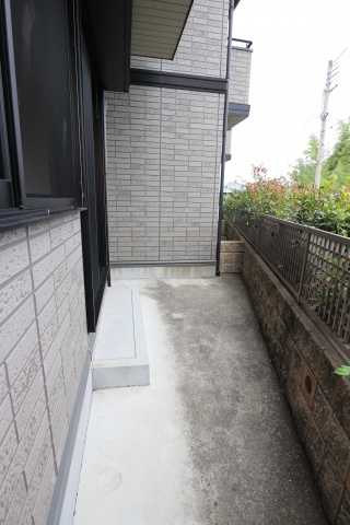 クレールタウン立花のバルコニー
