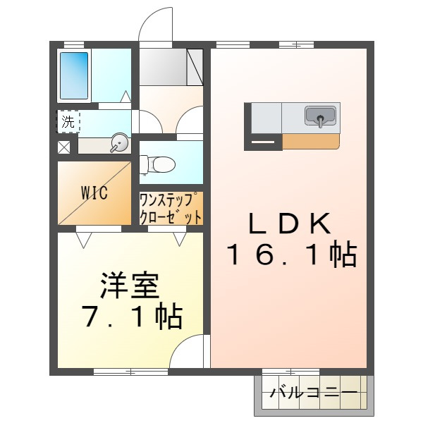 グレイスハイムの間取り