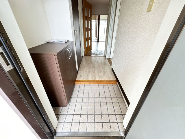 シティーハイツの玄関