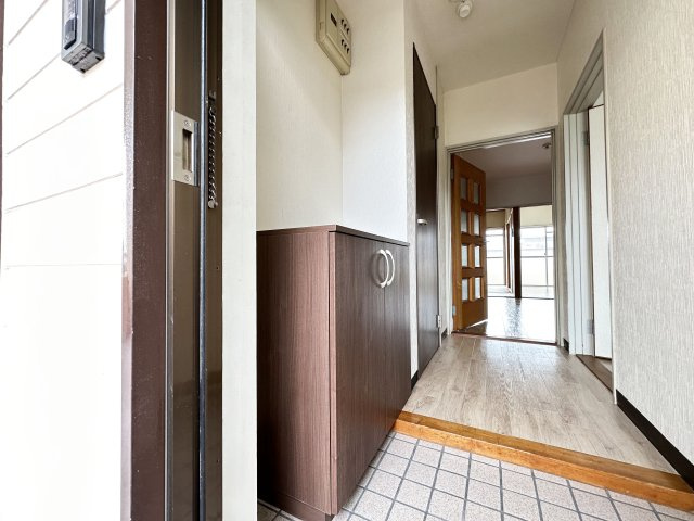 シティーハイツの玄関