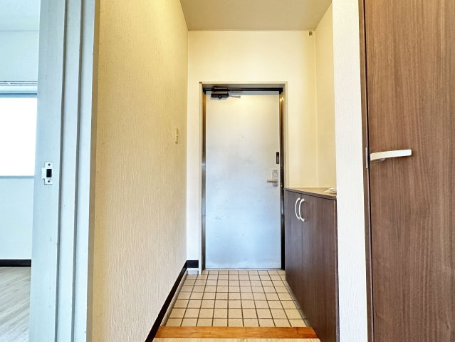 シティーハイツの玄関