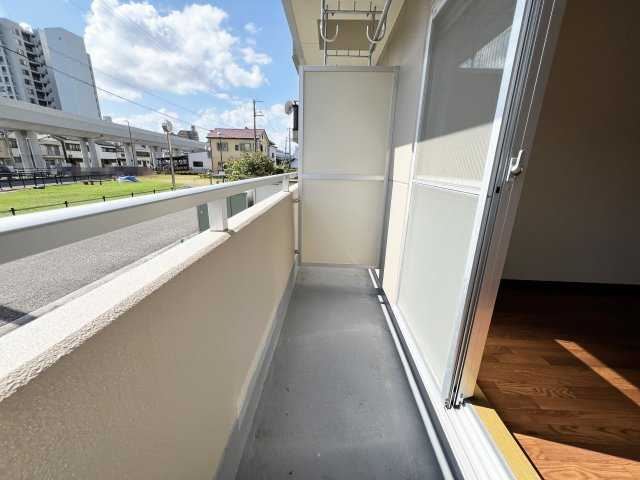 フィットハイム比島のバルコニー