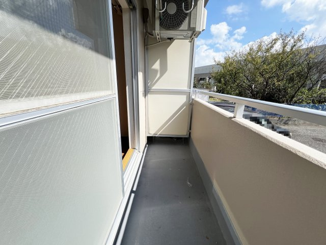 フィットハイム比島のバルコニー