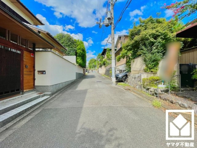 伏見区深草南明町の前面道路含む現地写真