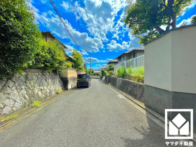 伏見区深草南明町の前面道路含む現地写真