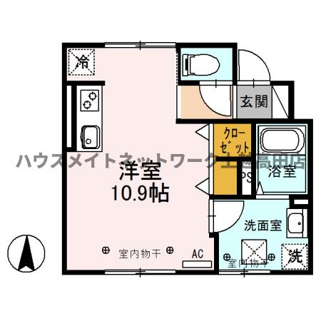 セレーノ ビオラの間取り|間取図