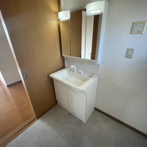 若山ハイツ大谷の洗面所