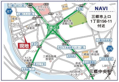 【地図】 | 三郷市上口1丁目3期