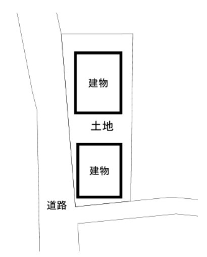 梅満町土地の区画図