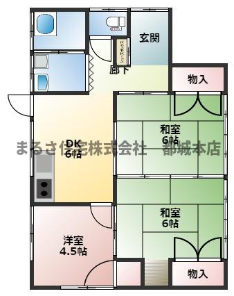 LSハウス蓑原の間取り