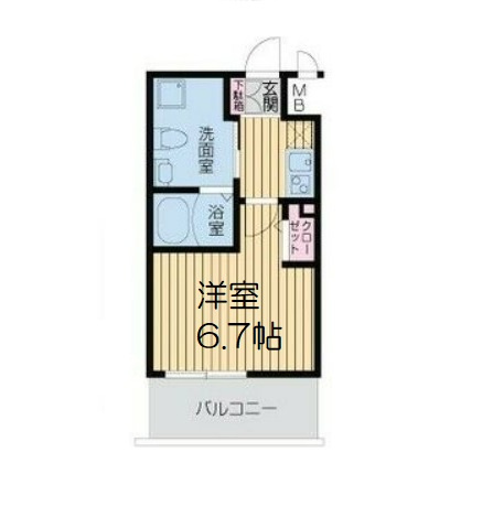 【間取り】 | レジディア谷町