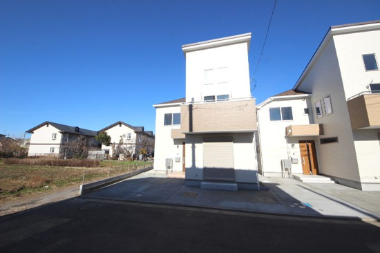 大神町二丁目住宅の駐車場
