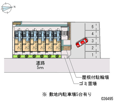 【駐車場】 | レオパレスカサブランカ柏 | 画像4