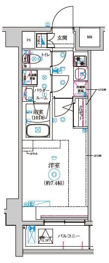 【間取り】 | セジョリ高井戸Ⅱ