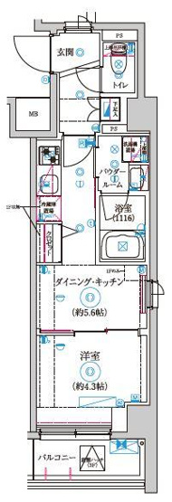 【間取り】 | セジョリ高井戸Ⅱ
