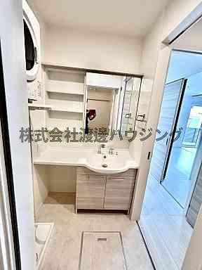 ラ・パーチェ江坂1の洗面所