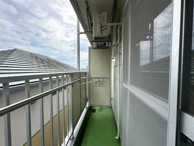 ハイツ森本Ⅱのバルコニー