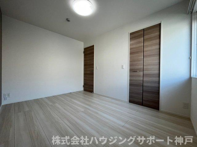 明石市大久保町大窪のアパートの寝室