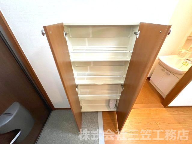 千壽ハイツの収納|シューズBOX