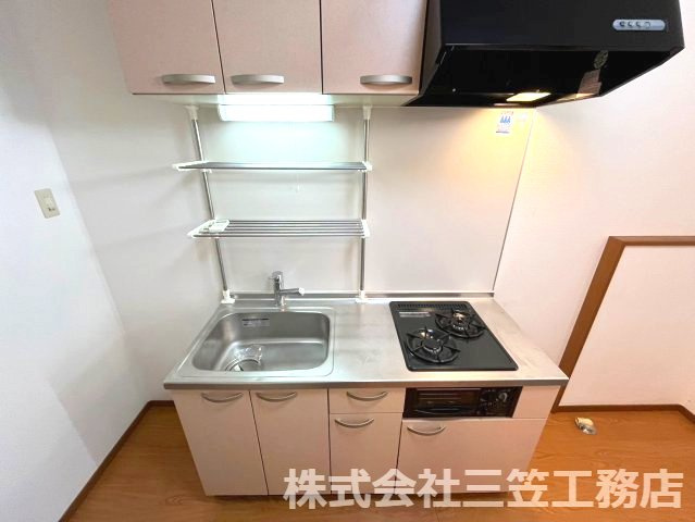 千壽ハイツのキッチン|システムキッチン