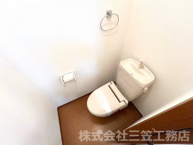 千壽ハイツのトイレ|温水暖房洗浄便座
