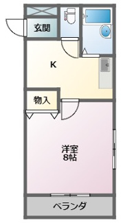 【間取り】 | アルファーレジデンス下戸祭B棟