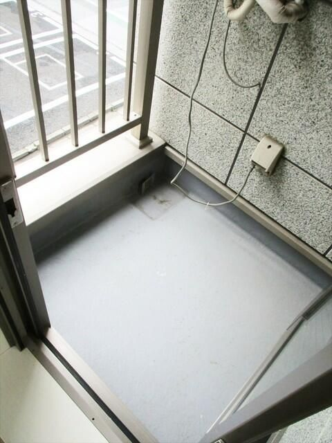 シャンテ町屋のバルコニー