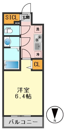 THE PASEO新小岩Ⅱの間取り