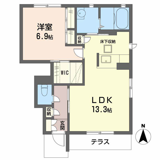 【間取り】 | シャーメゾン藤並