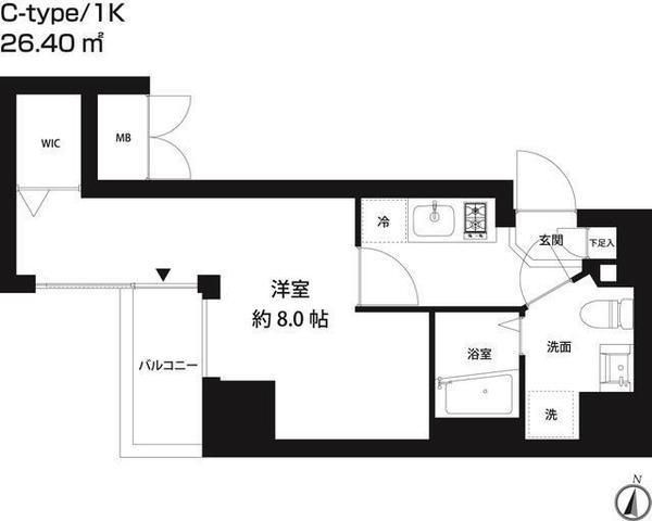 【間取り】 | コスモリード錦糸町