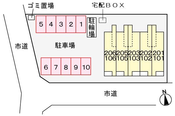 シエロ　　刈谷市の賃貸ならクラスホーム刈谷店の駐車場