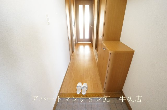 グランメゾンプラムの玄関