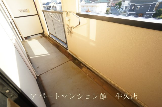 グランメゾンプラムのバルコニー