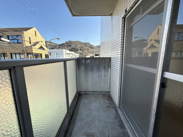 コーポ青山Ⅱのバルコニー