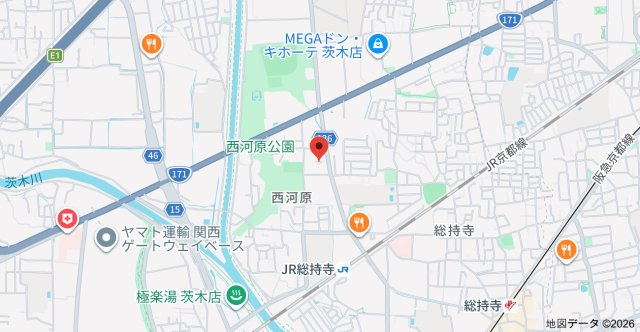 MASUno茨木の地図