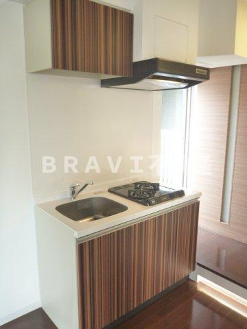 アクアプレイス北浜　BRAVI不動産のキッチン|【アクアプレイス北浜】お料理しやすいキッチンです